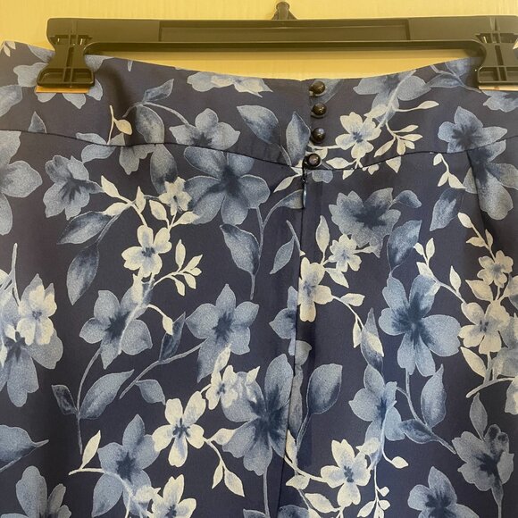 Ann Taylor Factory blue skirt size 6 - Picture 3 of 6